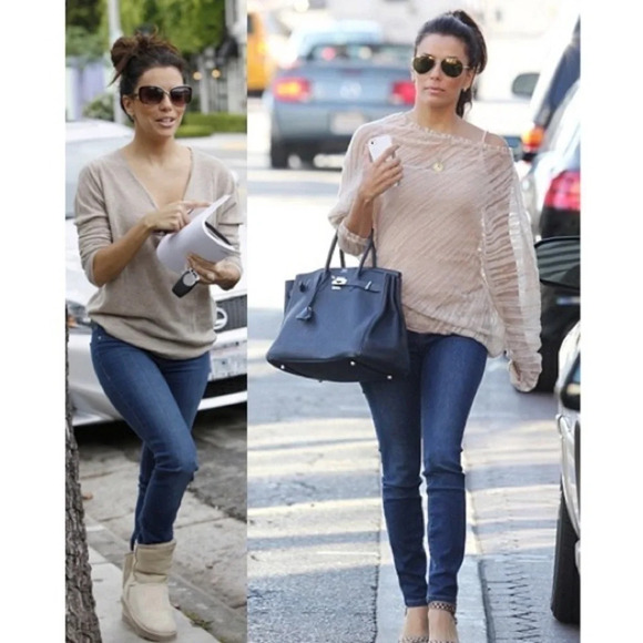 HENRY &  BELLE | DARK WASH SUPER SKINNY ANKLE JEANS - Picture 14 of 14